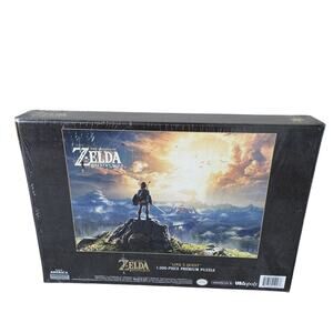 The Legend Of Zelda Breath Of The Wild Links Quest 1000 Pc Puzzle USAopoly New